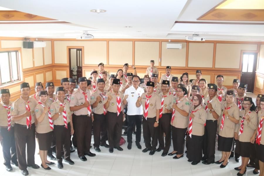 podiumnews.com-Pramuka Menjadi Unsur Pendukung Dunia Pendidikan