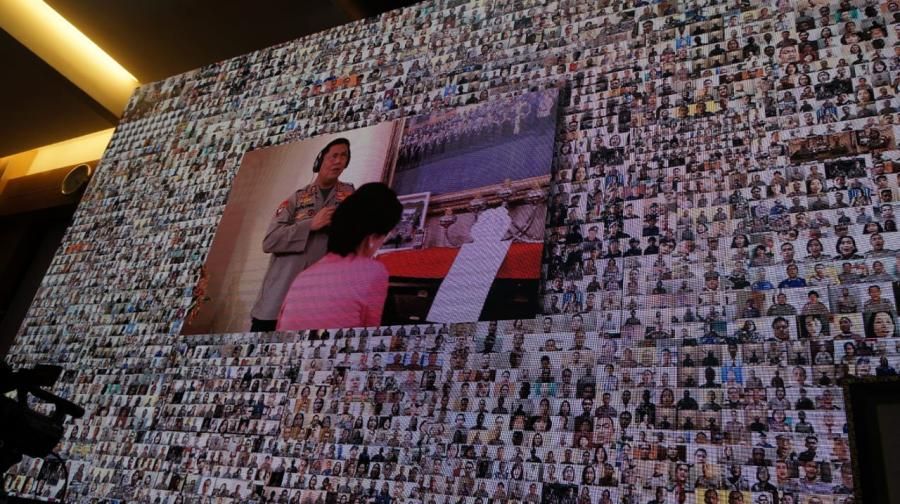 podiumnews.com-HUT Bhayangkara ke 74, Polda Bali Raih Rekor Muri