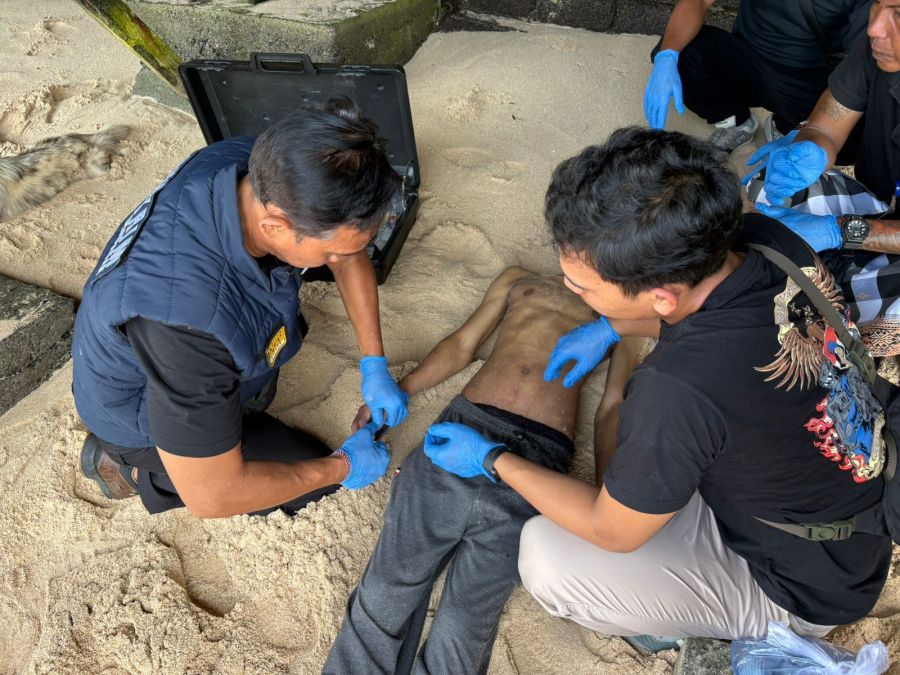 podiumnews.com-Remaja Pria Tewas Tergantung di Pantai Balangan Jimbaran