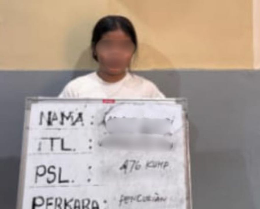 podiumnews.com-Remaja Wanita Curi HP Temannya di Sumerta Kauh