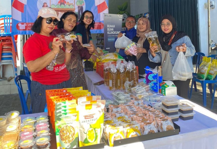podiumnews.com-Rumah BUMN Klungkung Perluas Pasar UMKM lewat Bazar