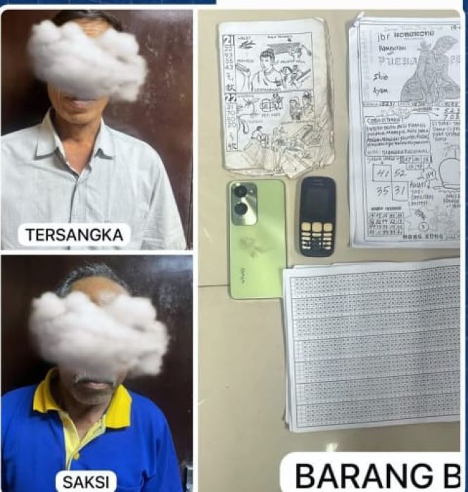 podiumnews.com-Rumah Seniman di Klungkung Jadi Tempat Judi Togel