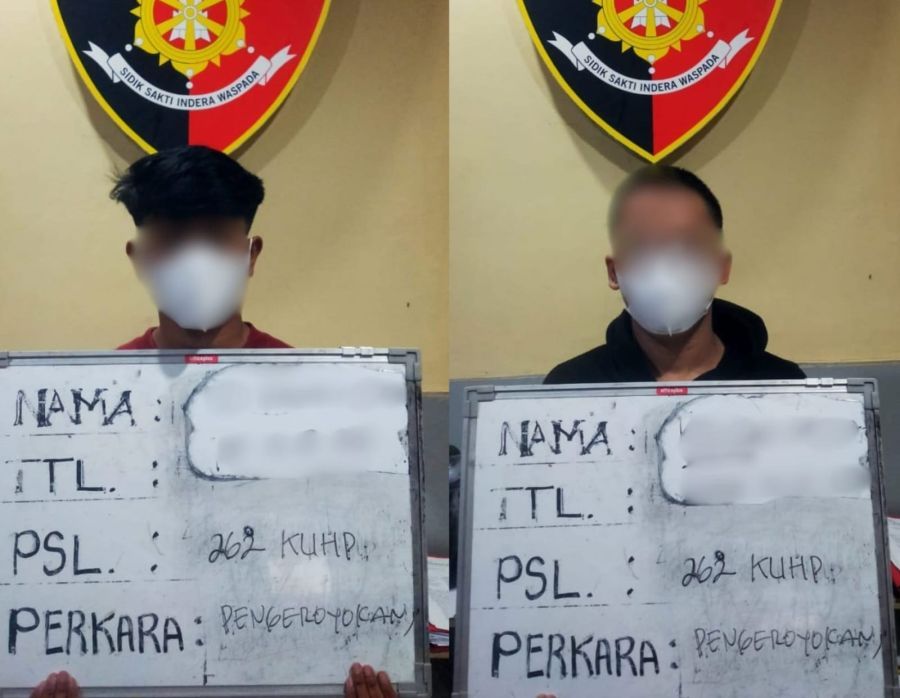 IPKPP dan IKASS, dua pelajar SMA yang mengeroyok seorang mahasiswa hingga tewas di Jalan Raya Puputan Renon, Kelurahan Sumerta Kelod, Denpasar Timur, Denpasar, Bali, Sabtu (24/10/2026). (foto/hes)