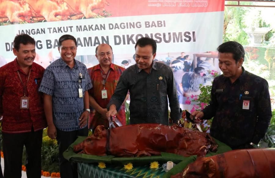 Soal virus ASF, Sekda Bali: Daging Babi Tetap Aman Dikonsumsi