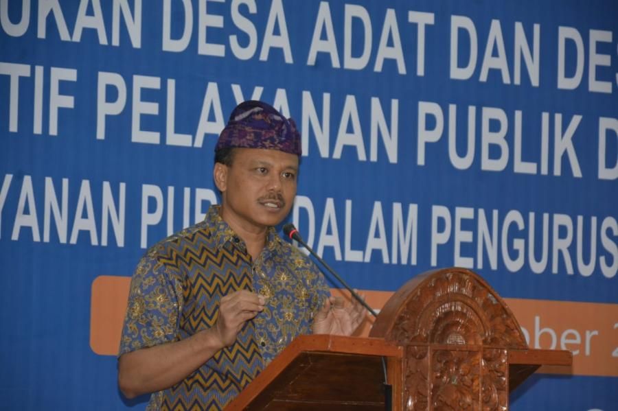Sekda Dewa Indra Tegaskan Kewajiban Pemerintah Siapkan Pelayanan Publik Yang Maksimal