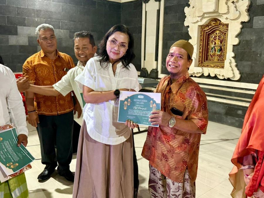 podiumnews.com-Semarak Iduladha di Perum Raya Kampial, Potret Harmoni dan Toleransi