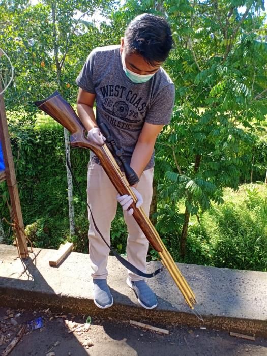 podiumnews.com-Tertembak Senapan Angin Nyasar, Seorang Buruh Proyek Tewas