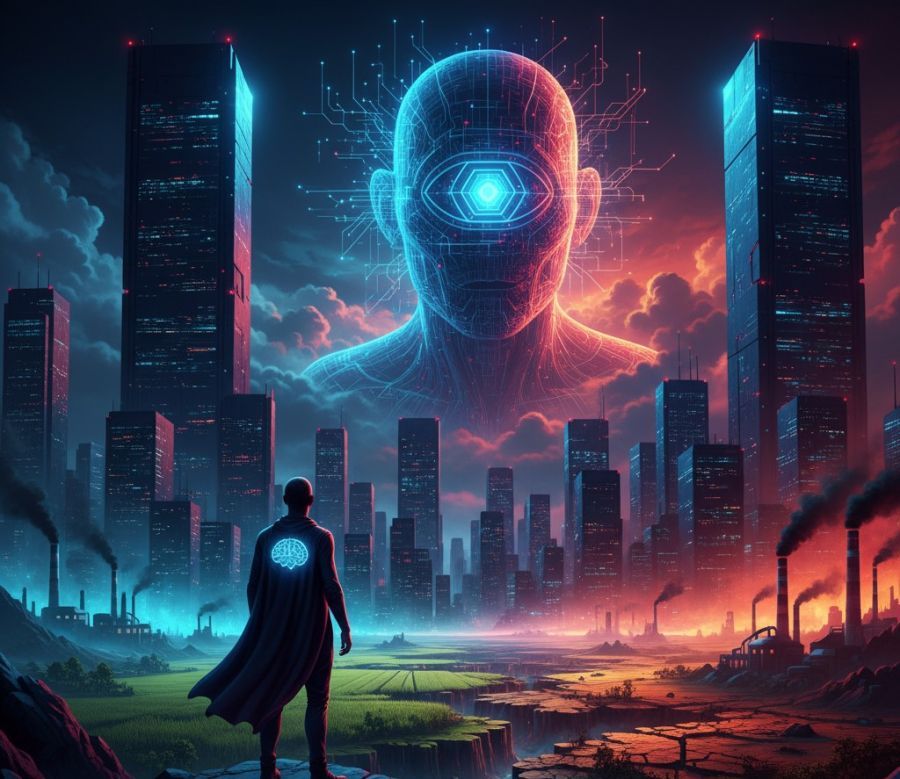 Masa depan AI: Antara harapan teknologi tinggi dan jurang potensi bencana umat manusia. (podiomnews)