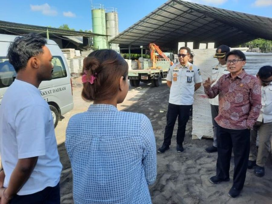 podiumnews.com-Sidak Pansus TRAP  DPRD Bali Temukan Industri di Kawasan Tahura