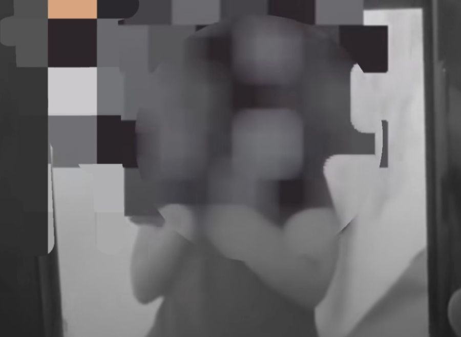 Tangkapan layar seorang pelajar kelas 6 SD berinisial KA (13) yang terjun dari lantai 3 Pasar Desa Adat Serangan, Denpasar Selatan (Densel), Denpasar, Bali, Minggu (19/4/2026). (foto/hes)