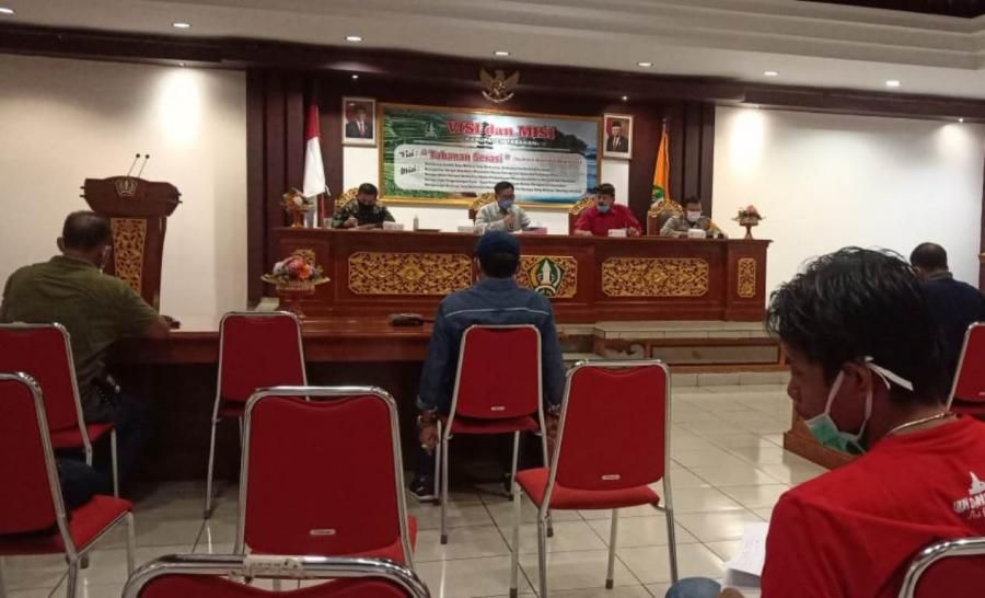 podiumnews.com-Gugus Tugas Covid-19 Tabanan Terus Rapatkan Barisan Tangani Pandemi