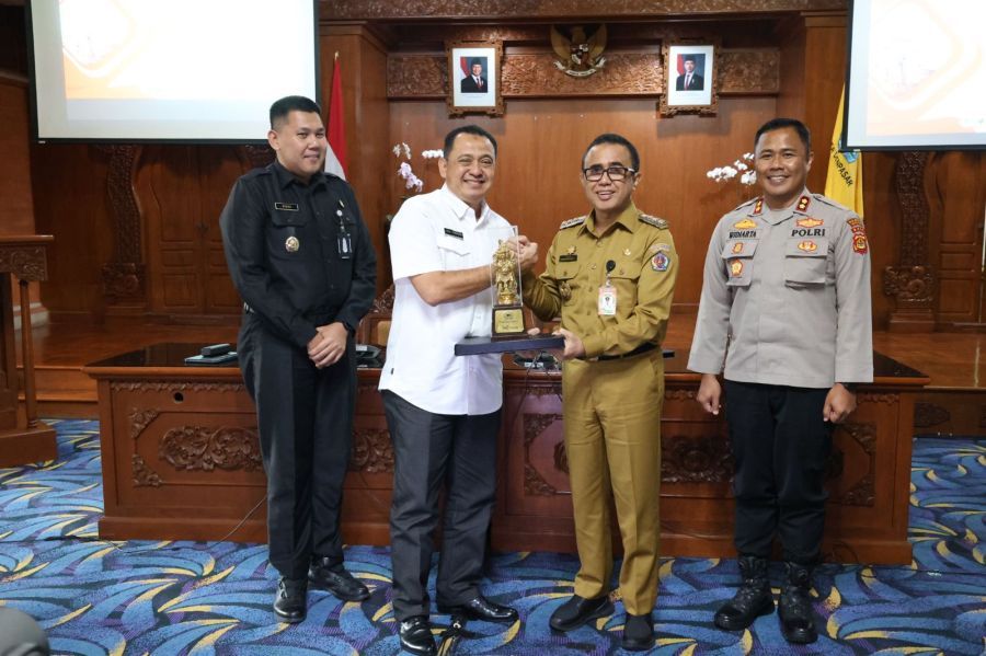 podiumnews.com-Terima Kunjungan KKP Sespimmen Polri, Walikota Denpasar Harapkan Kolaborasi