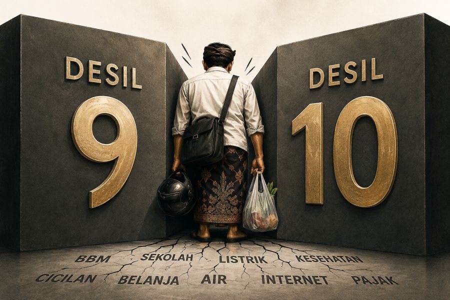 podiumnews.com-Terjepit di Balik Deret Desil