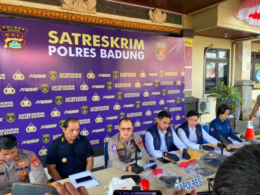 podiumnews.com-Tersangka Penembakan di Klub Malam di Canggu Positif Narkoba