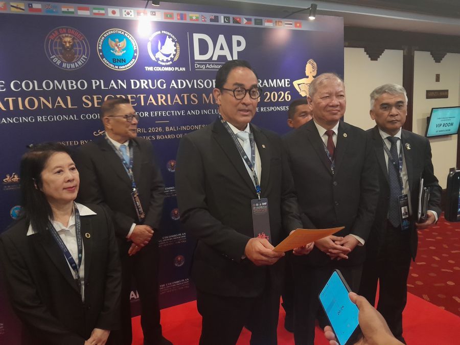Badan Narkotika Nasional (BNN) RI menjadi tuan rumah The Colombo Plan Drug Advisory Programme (CPDAP) National Secretariat Meeting Tahun 2026 yang diselenggarakan di Kuta, Badung, Bali, Selasa (28/4/2026). (foto/hes)