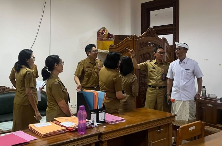 podiumnews.com-Tingkatkan Disiplin ASN, Tim GDN Badung Gelar Sidak Jam Kerja