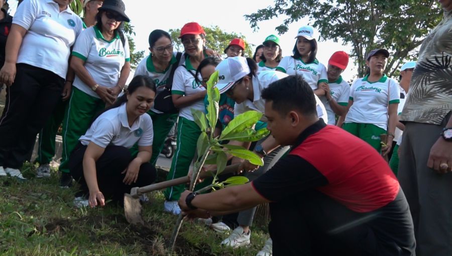 podiumnews.com-TP PKK Badung Gelar Gerakan Kulkul PKK