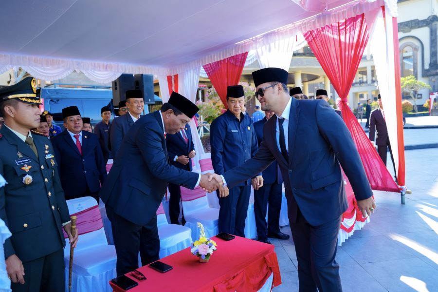 podiumnews.com-Wabup Badung Pimpin Apel Hari Lahir Pancasila 2026