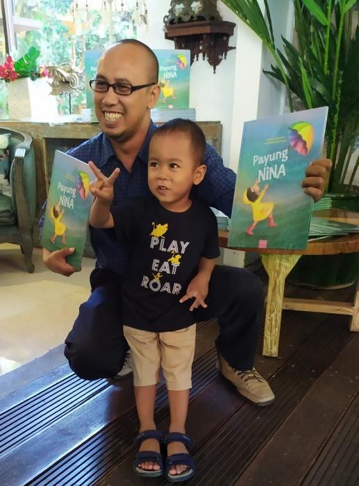 podiumnews.com-"Payung Nina" Buku Cerita Anak yang Terbang Hingga ke Eropa