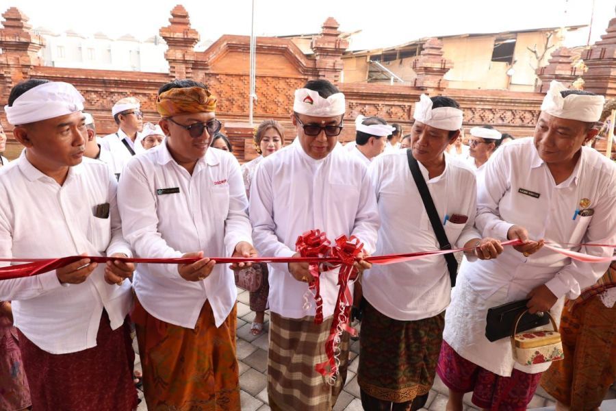 podiumnews.com-Walikota Denpasar Resmikan SMPN 17, Dukung Proses Belajar