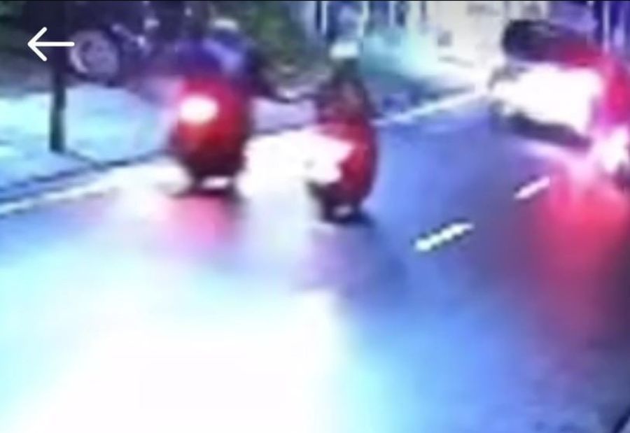 Lokasi Juhaeryah Velina dibegal pengendara sepeda motor di perlintasan Jalan Pengubengan Kauh, Kelurahan Kerobokan Kelod, Kuta Utara, Badung, Bali, Sabtu (7/2/2026) malam. (foto/hes)