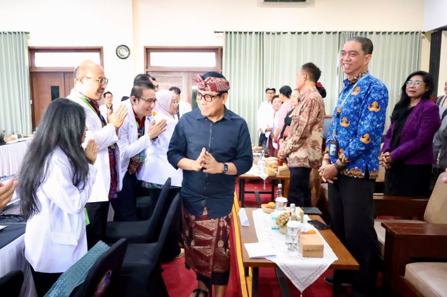 podiumnews.com-Wawali Denpasar Hadiri Evaluasi Pembukaan Fakultas Kedokteran Universitas Bali Internasional