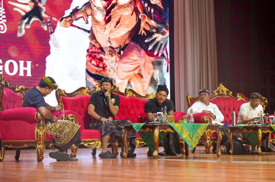 podiumnews.com-Workshop Ogoh-Ogoh Kebudayaan Badung Tingkatkan Kreativitas Generasi Muda