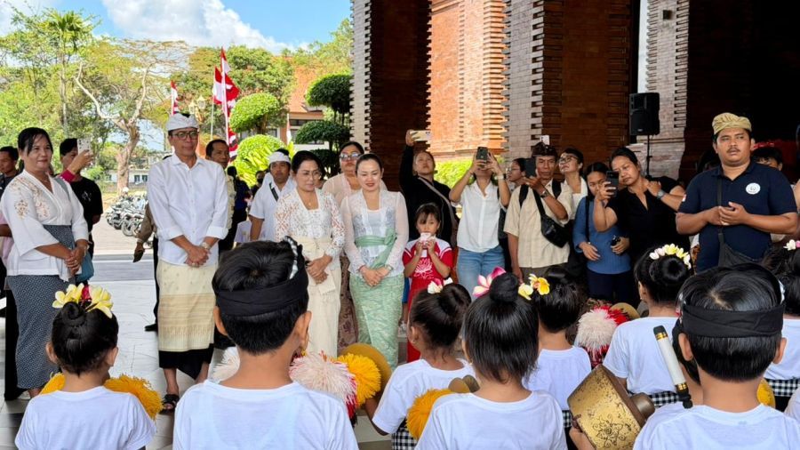 podiumnews.com-Wujudkan Generasi Emas, Bunda PAUD Badung Apresiasi Gelar Kreativitas Anak