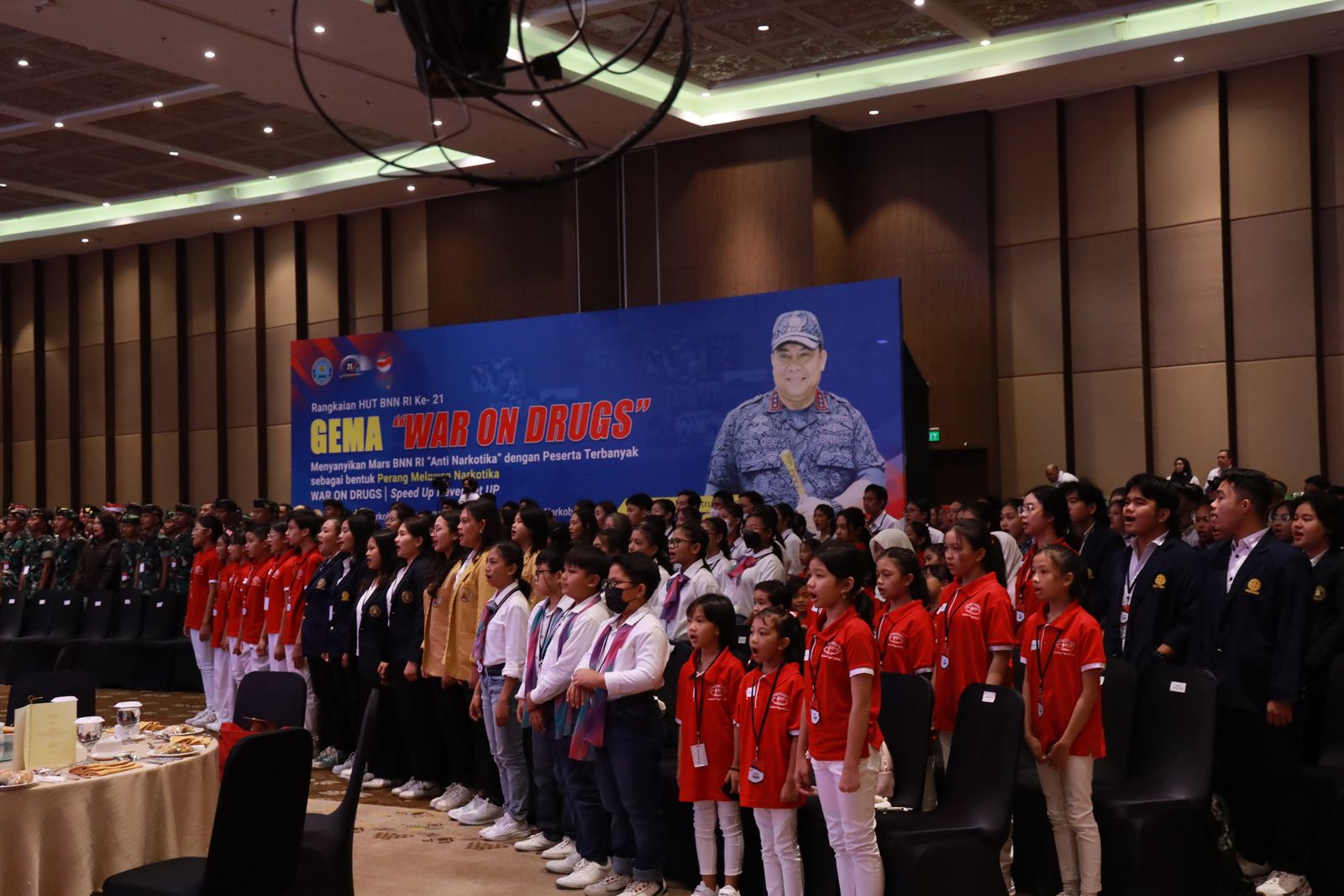 podiumnews.com-Gemakan “War On Drug”, BNN Pecahkan Rekor MURI 