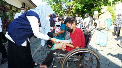 podiumnews.com-Tiga Ribu Warga Banyuwangi Tak Terdaftar DTKS Terima Bansos Beras