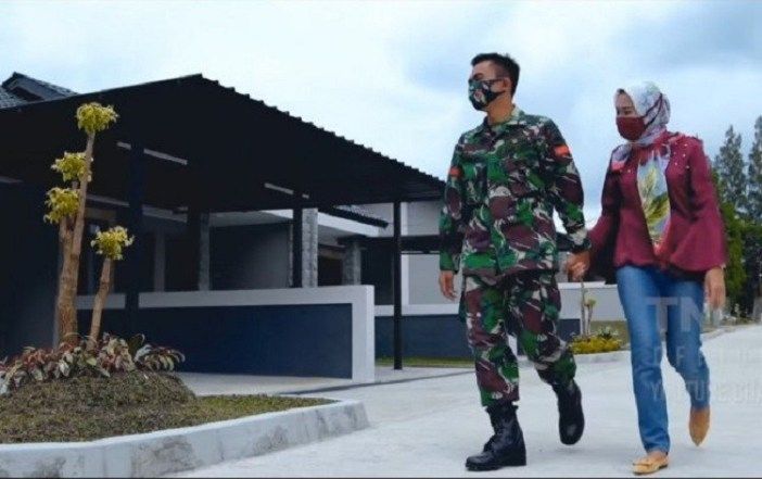 podiumnews.com-Kasad Beri Bantuan Renovasi Rumah Prajurit