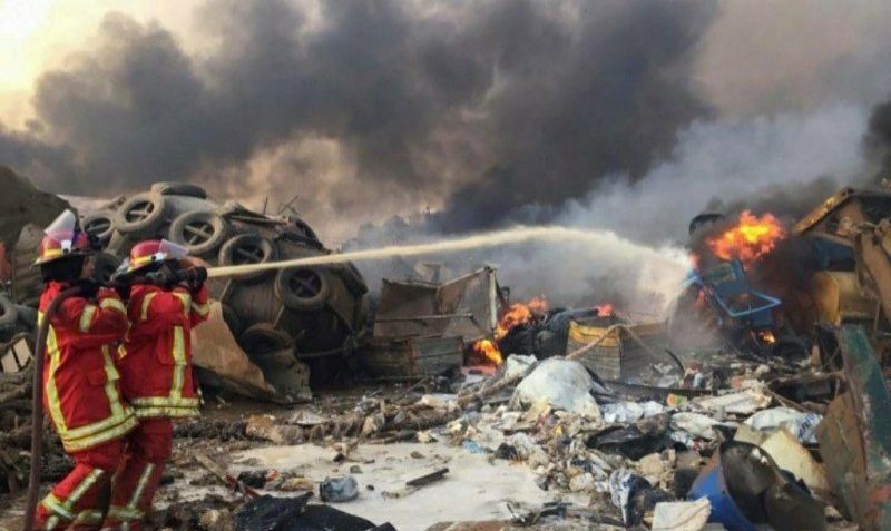 podiumnews.com-Satgas Konga Bantu Evakuasi Korban Terdampak Ledakan di Beirut