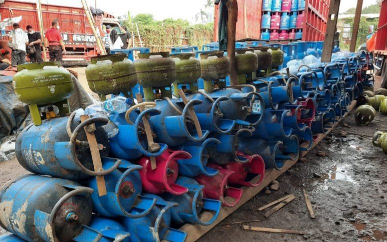 podiumnews.com-Bareskrim Polri Ungkap Penyimpangan Tabung Gas Subsidi