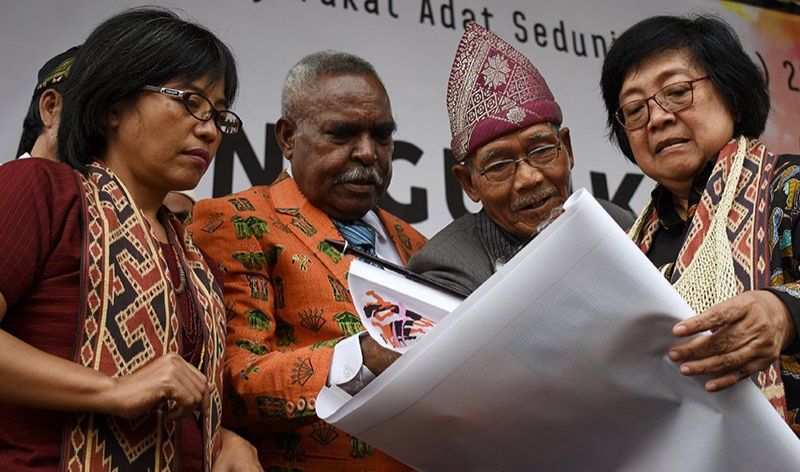 podiumnews.com-Peringati Hari Masyarakat Adat Sedunia, Sekjen AMAN Doakan Tim Medis