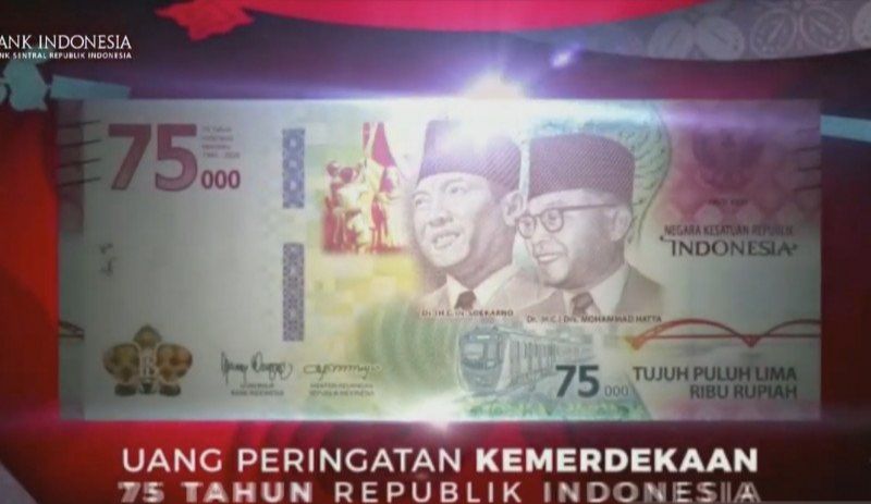 BI tekankan Uang Rupiah Khusus HUT ke-75 RI Bukan Redenominasi