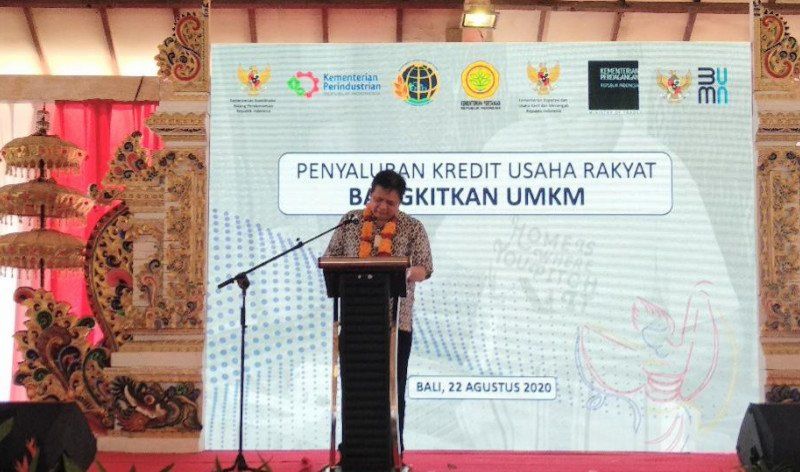 podiumnews.com-Menko Perekonomian Dorong UMKM Bali Manfaatkan KUR Tingkatkan Ekspor