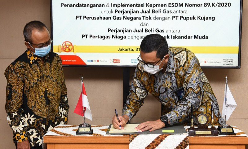 podiumnews.com-PGN Pasok Gas ke Pupuk Iskandar Muda