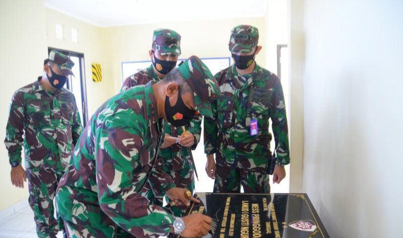 podiumnews.com-Pangkoopsau II Resmikan Mess Prajurit Lanud I Gusti Ngurah Rai Bali