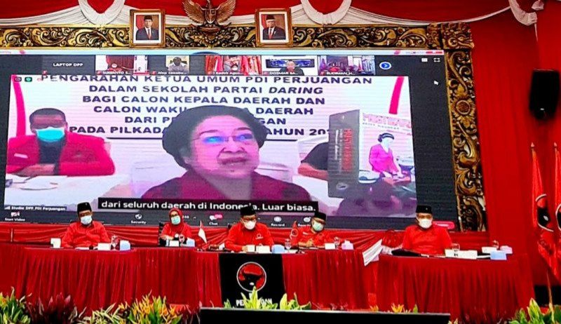 podiumnews.com-Megawati Instruksikan Calon Kepala Daerah Patuhi Kebijakan Covid-19