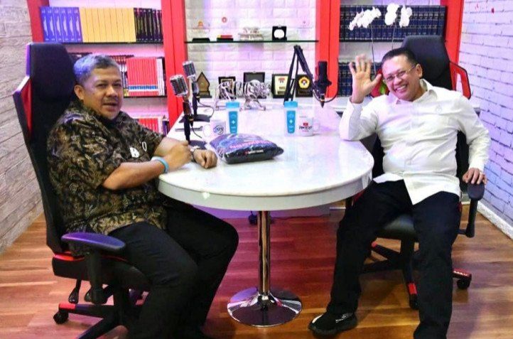 podiumnews.com-Bamsoet Undang Fahri Hamzah Bincang-bincang Politik Nasional