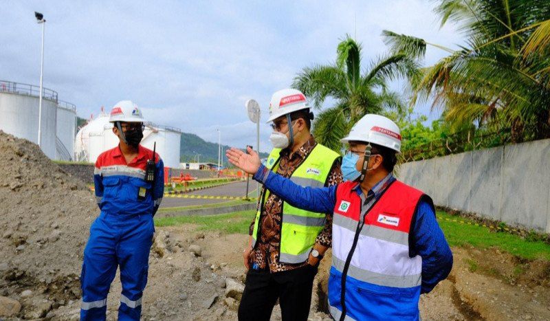 podiumnews.com-Direksi Pertamina Tinjau Sarana Operasional Distribusi Energi di Bali