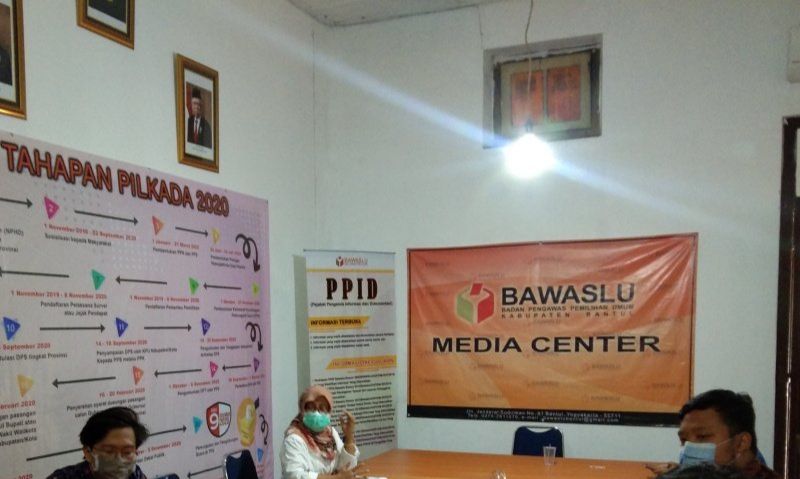 podiumnews.com-Bawaslu Bantul Kembali Perpanjang Pendaftaran Pengawas TPS Pilkada