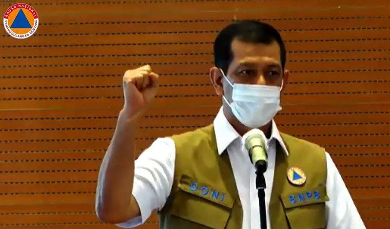 podiumnews.com-Kepala BNPB Sampaikan Langkah Antisipasi COVID-19 Saat Cuti Bersama