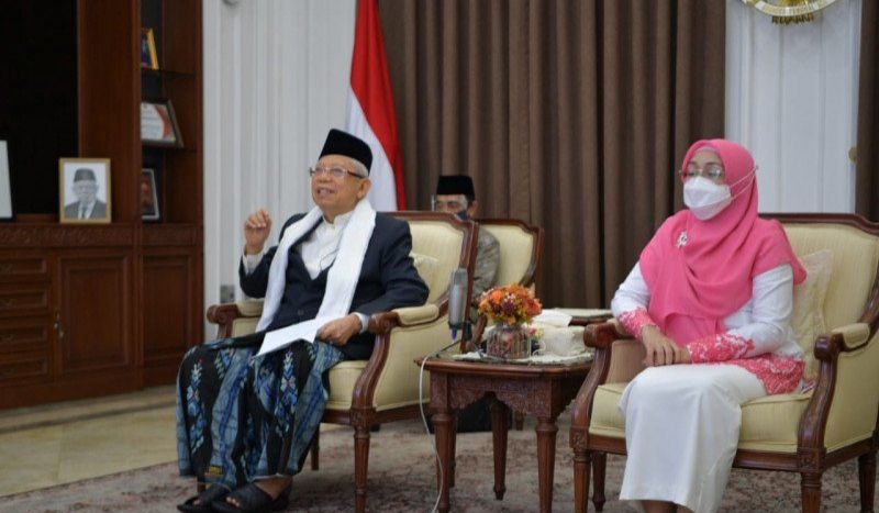 podiumnews.com-Wapres: Bersyukur Peran Santri Diakui Negara Meski Menunggu 70 Tahun