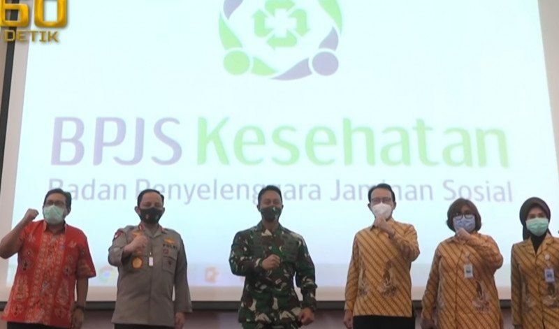 Kasad-Wakapolri Temui Dirut BPJS Soal Data Penerima Vaksin COVID-19