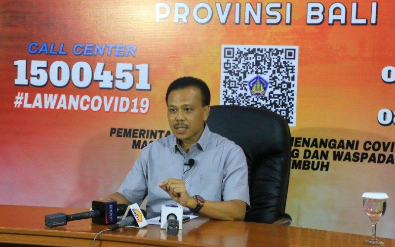 podiumnews.com-Satgas Bali: 5,13 Persen Pasien Positif COVID-19 Masih Dirawat