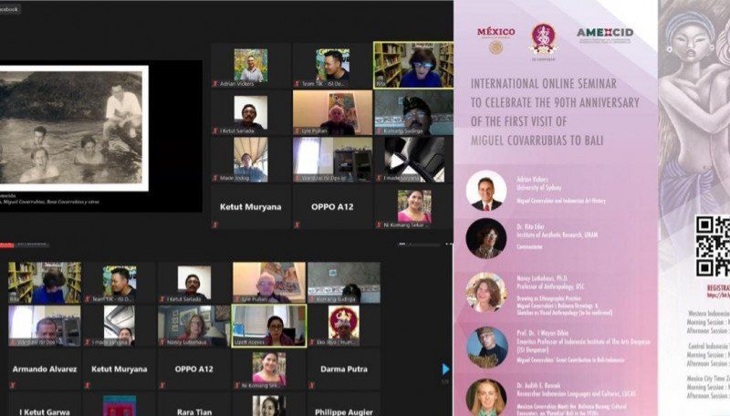 podiumnews.com-Kenang Jasa Penulis Buku "The Island of Bali", ISI Denpasar Gelar Seminar Internasional Virtual