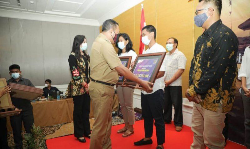 Hibah Pariwisata secara Perdana Cair di Kabupaten Gianyar