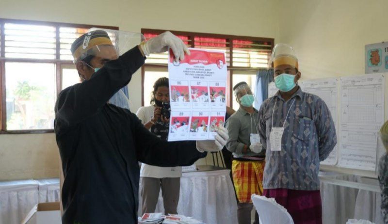 podiumnews.com-Pilkada 2020, KPPS di Denpasar Atur Jam Kedatangan Pemilih