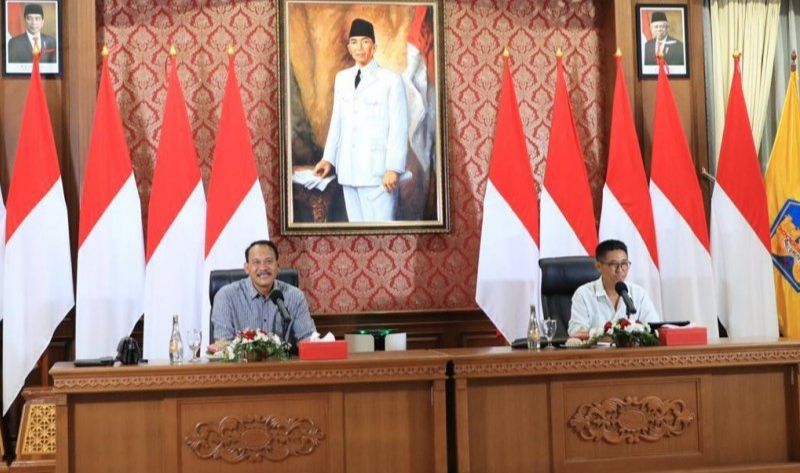 podiumnews.com-Kerja Sama Kain Endek dengan Prancis, Pemprov Bali Kawal Ketat